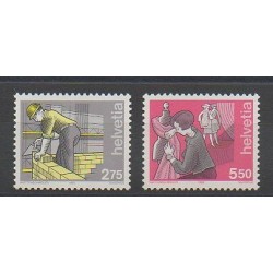 Swiss - 1989 - Nb 1325/1326