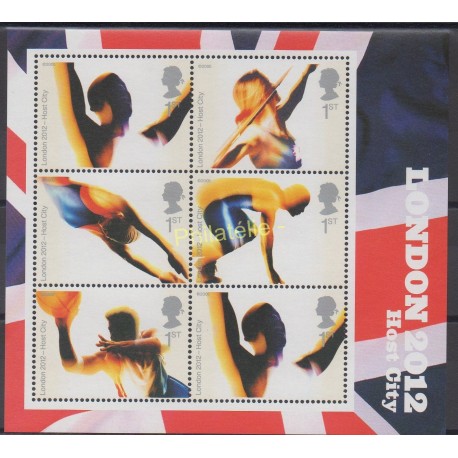 Timbres - Thème jeux olympiques d'été - Grande-Bretagne - 2005 - No BF 33