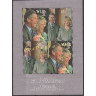 Timbres - Thème royauté - Grande-Bretagne - 2005 - No BF 30
