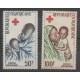 Centrafricaine (République) - 1965 - No PA36/PA37 - Santé ou Croix-Rouge
