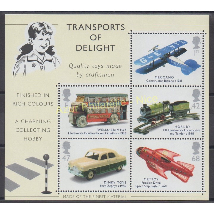 Timbres - Thème transports divers - Grande-Bretagne - 2003 - No BF 21