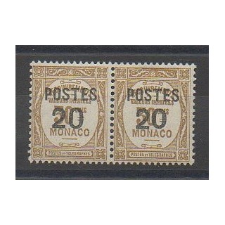 Timbres - Monaco - Variétés - 1937 - No 143a