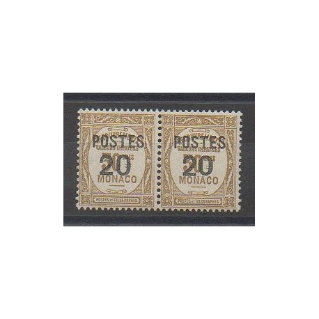 Monaco - Varieties - 1937 - Nb 143a - Mint hinged
