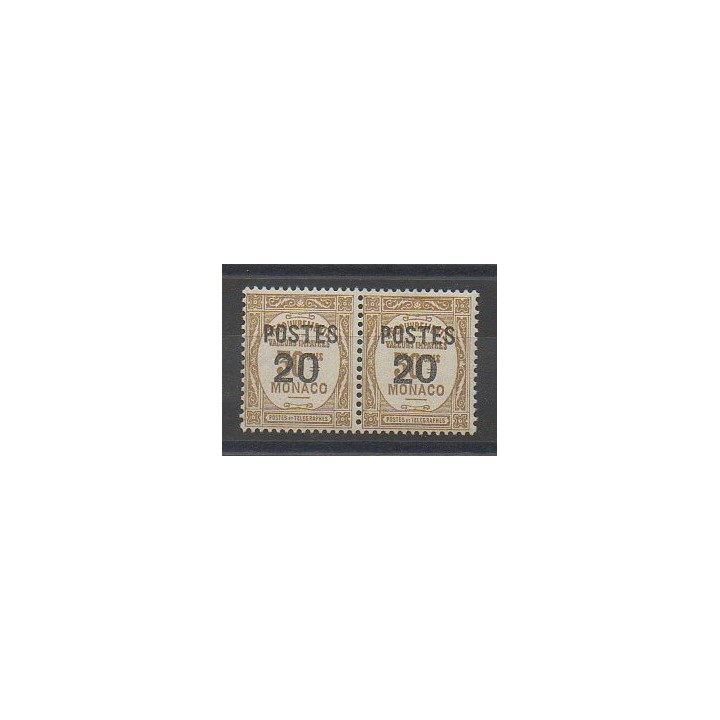 Stamps - Monaco - Varieties - 1937 - Nb 143a