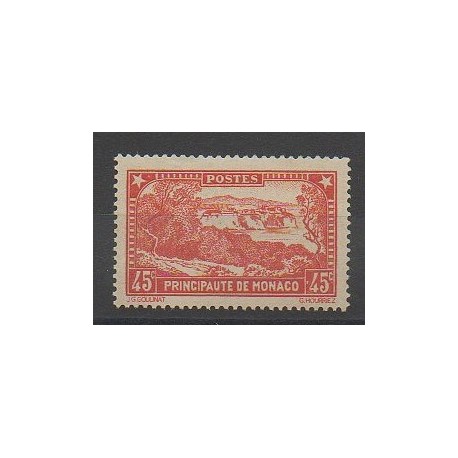 Monaco - Varieties - 1933 - Nb 123a