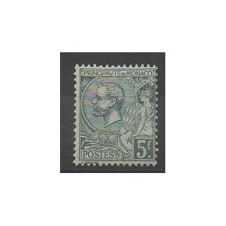 Timbres - Monaco - Variétés - 1920 - No 47a