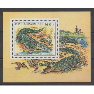 Stamps - Central African Republic - 1982 - Nb 55 - Animals