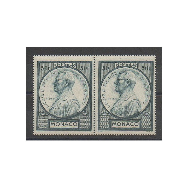 Timbres - Monaco - Variétés - 1946 - No 285a
