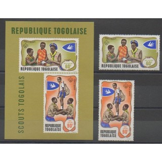 Stamps - Togo - 1968 - Nb PA100/PA101 - BF33 - Scouts