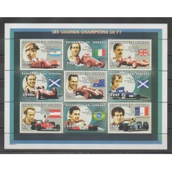 Sénégal - 1999 - No 1382/1390 - Sports divers - Voitures