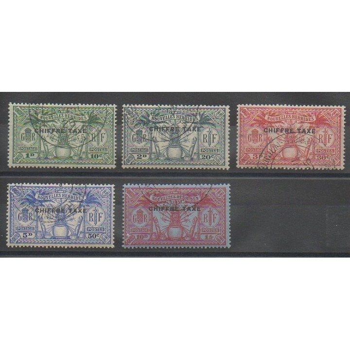 Timbres - Nouvelles-Hébrides  - 1925 - No T1/T5