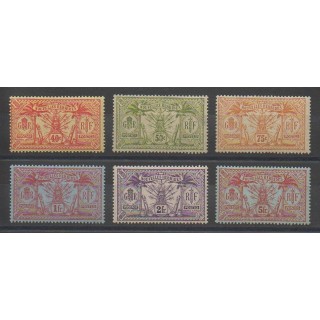 Timbres - Nouvelles-Hébrides  - 1911 - No 43/48
