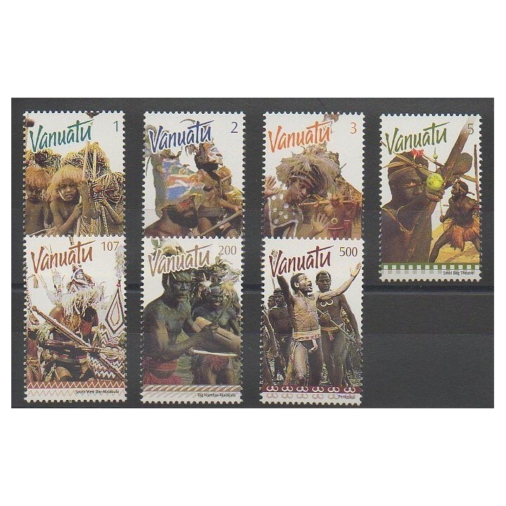 Stamps - Vanuatu - 1999 - Nb 1073/1079