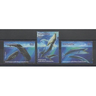 Stamps - Vanuatu - 2001 - Nb 1110/1112 - Sea life
