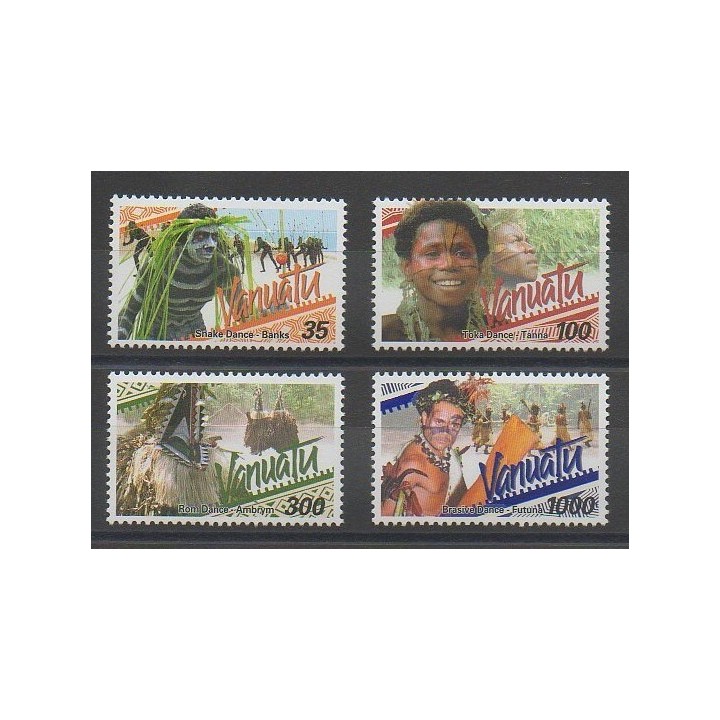Timbres - Vanuatu - 2001 - No 1113/1116