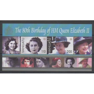 Stamps - Vanuatu - 2006 - Nb BF54 - Royalty