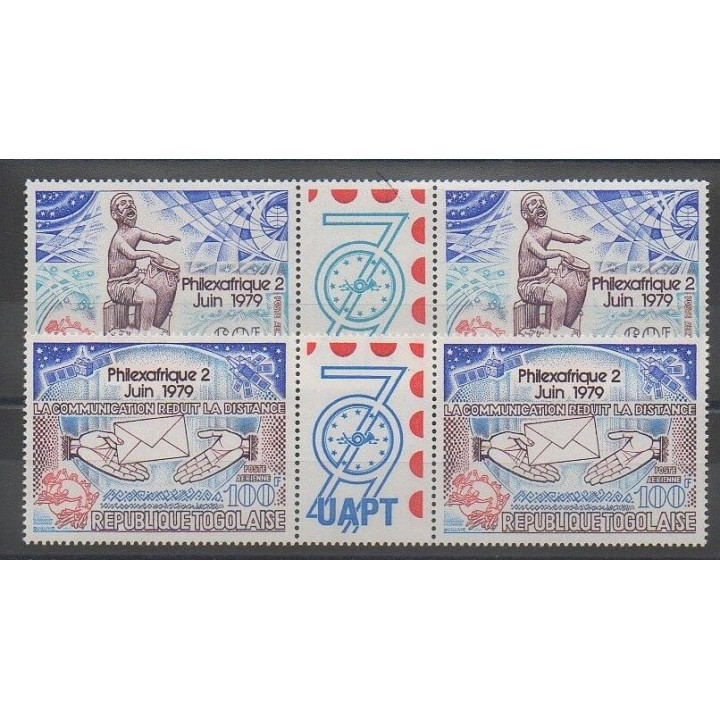 Stamps - Togo - 1979 - Nb PA380A/PA381A - Science