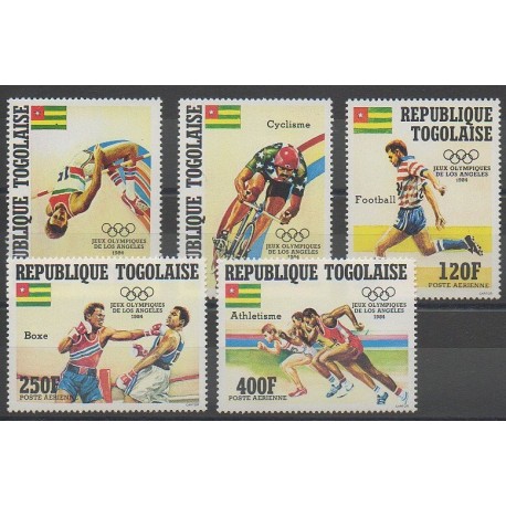 Togo - 1984 - No PA502/PA506 - Jeux Olympiques d'été