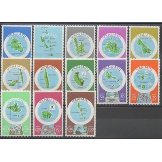 Timbres - Vanuatu - 1980 - No 583/595