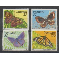 Vanuatu - 1991 - No 856/859 - Papillons
