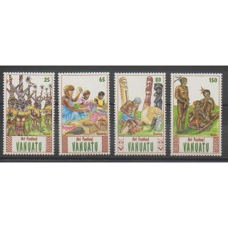 Timbres - Vanuatu - 1991 - No 860/863