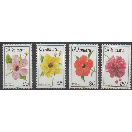 Vanuatu - 1993 - Nb 903/906 - Flowers