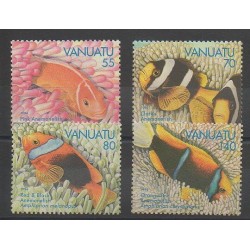 Vanuatu - 1994 - Nb 959/962 - Fishes