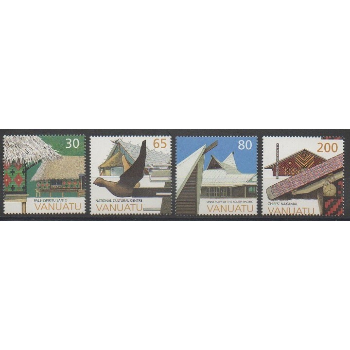 Stamps - Vanuatu - 1997 - Nb 1043/1046 - Monuments