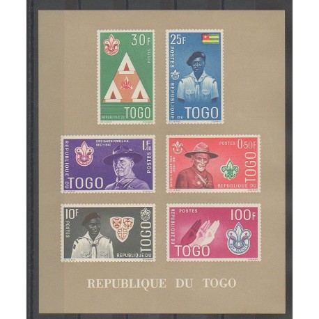 Togo - 1961 - No BF5 - Scouts