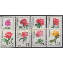 Bulgarie - 1970 - No 1778/1785 - Roses
