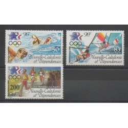 New Caledonia - Airmail - 1984 - Nb PA240/PA242 - Summer Olympics