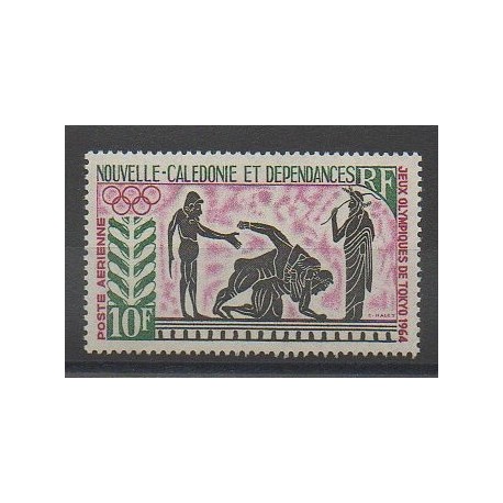 New Caledonia - Airmail - 1964 - Nb PA76 - Summer Olympics