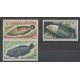 Nouvelle-Calédonie - Poste aérienne - 1965 - No PA81/PA83 - Poissons