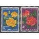 Luxembourg - 1956 - Nb 508/509 - Roses