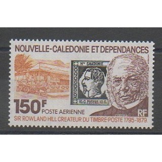 Timbres - Nouvelle-Calédonie - Poste aérienne - 1979 - No PA198 - Timbres sur timbres