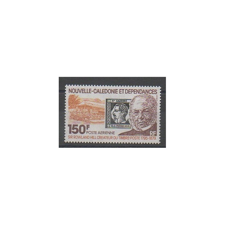 Timbres - Nouvelle-Calédonie - Poste aérienne - 1979 - No PA198 - Timbres sur timbres