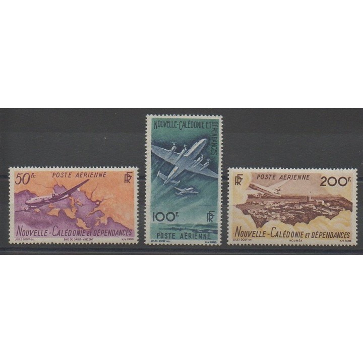Timbres - Nouvelle-Calédonie  - 1948 - No PA61/PA63