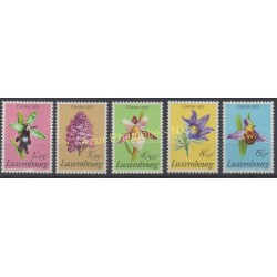 Luxembourg - 1975 - No 864/868 - Fleurs