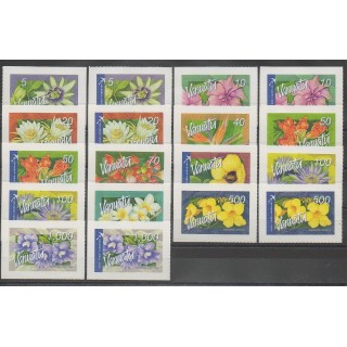 Stamps - Vanuatu - 2006 - Nb 1250/1267 - Flowers