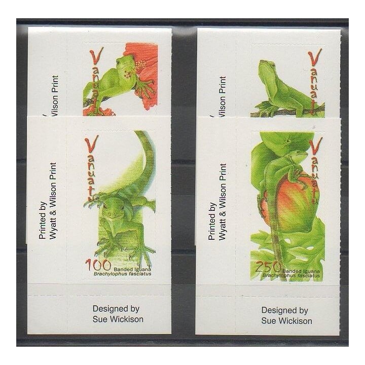 Timbres - Vanuatu - 2007 - No 1294/1297 - Animaux