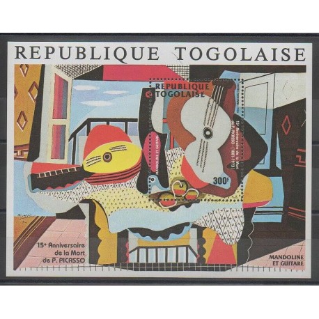 Togo - 1988 - No BF271 - Peinture