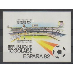 Togo - 1982 - No BF163 - Coupe du monde de football