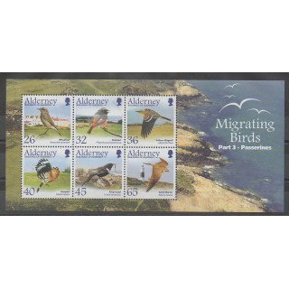 Timbres - Aurigny (Alderney) - 2004 - No BF15 - Oiseaux