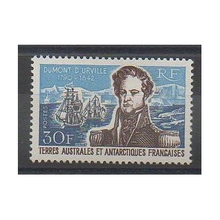 Stamps - French Southern and Antarctic Territories - Post - 1968 - Nb 25 - Boats