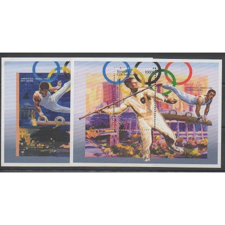 Central African Republic - 1996 - Nb BF127A/BF127B - Summer Olympics