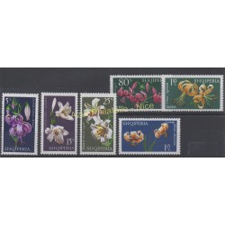 Albanie - 1970 - No 1224/1229 - Fleurs