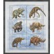 Central African Republic - 2001 - Nb 1763/1768 - prehistoric animals