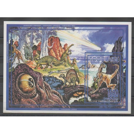 Togo - 1994 - No BF282 - animaux préhistoriques
