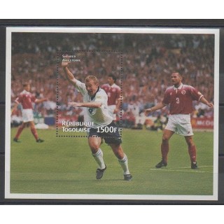 Stamps - Togo - 1998 - Nb BF328 - Football