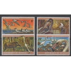 Sénégal - 1978 - No 488/491 - Oiseaux